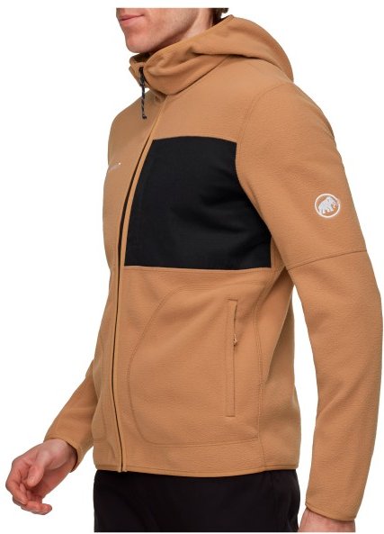 Thumbnail - Mammut - Tamaro Midlayer Hooded Jacket - Fleecejacke Gr M orange