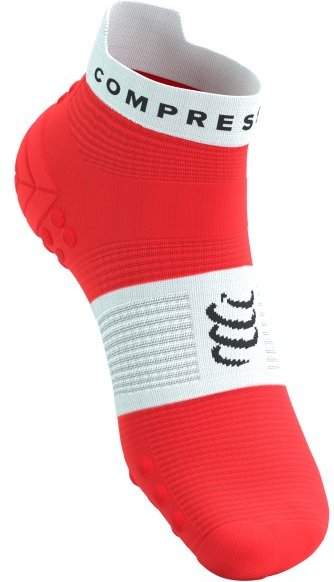 Thumbnail - Compressport - Pro Racing Socks V4.0 Run Low - Laufsocken Gr T2 - EU: 39-41 rot