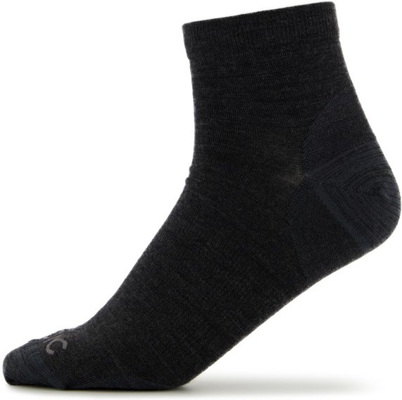 Stoic - Merino Everyday Light Quarter Socks - Multifunktionssocken Gr 42-44 schwarz