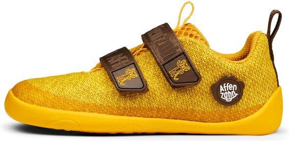 Affenzahn - Kid's Barfußschuh Knit Happy - Barfußschuhe Gr 21 tiger /gelb