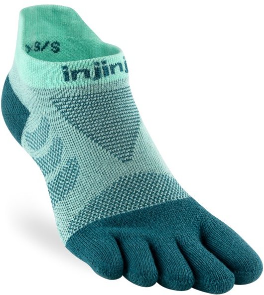 Thumbnail - Injinji - Women's Ultra Run No-Show - Laufsocken Gr M/L türkis
