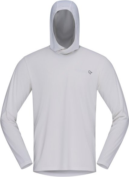 Norrøna - Femund Tech Hood - Funktionsshirt Gr L grau