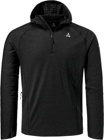 Schöffel - Fleece Hoody Style Kravica - Fleecepullover Gr 54 schwarz