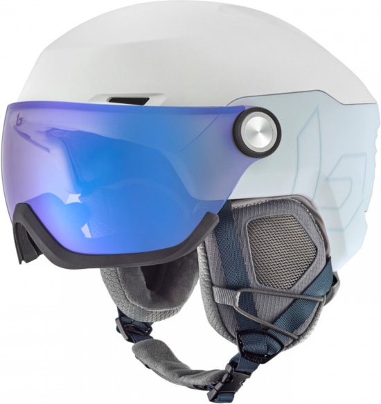 Bollé - V-Ryft Pure Photochromic Cat 1-3 (VLT 45-12%) - Skihelm Gr 55-59 cm - M grau