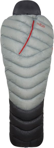 Thumbnail - Rab - Mythic Ultra 120 Modular - Daunenschlafsack Gr bis 185 cm Körperlänge - Regular cloud / graphene
