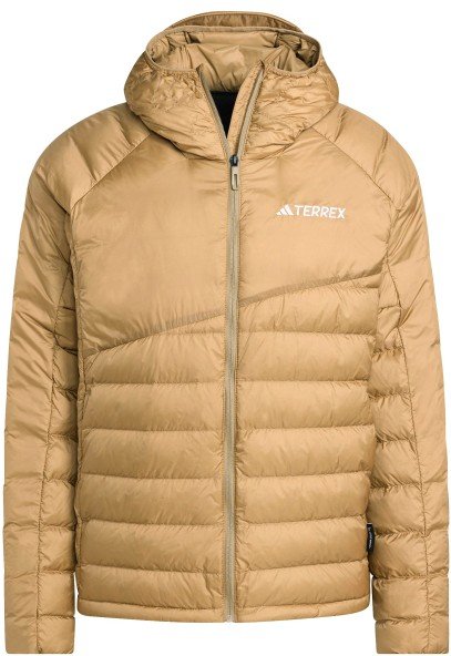 adidas Terrex - Terrex Xperior Climawarm+ Down Hooded Jacket - Daunenjacke Gr M beige