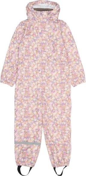 Thumbnail - Mikk-Line - Kid's PU Rain Suit AOP Recycled - Overall Gr 104 rosa
