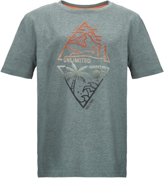 killtec - Kid's Kos 137 - Funktionsshirt Gr 152 grau