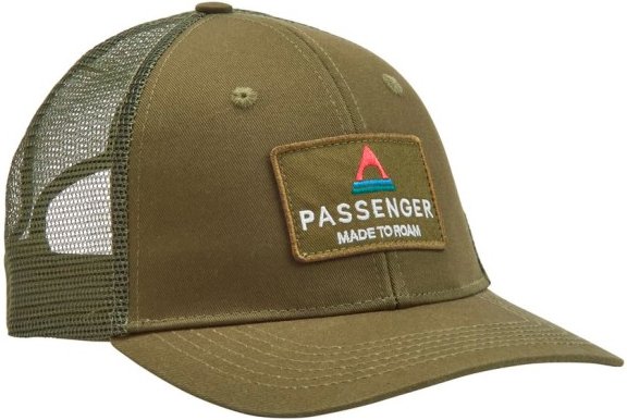 Thumbnail - Passenger - Core Organic Cotton Trucker Cap - Cap Gr M oliv
