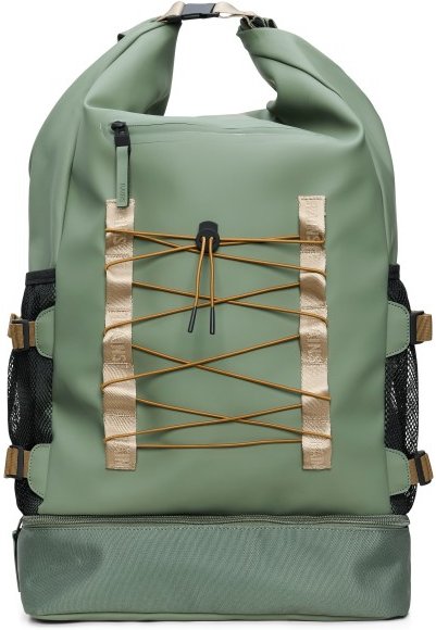 Rains - Trail Mountaineer Rolltop Large W3 - Reiserucksack grün