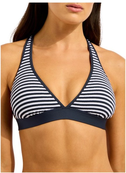 Seafolly - Clubhouse Belted Hollywood Hipster - Bikini-Bottom Gr 38 orange