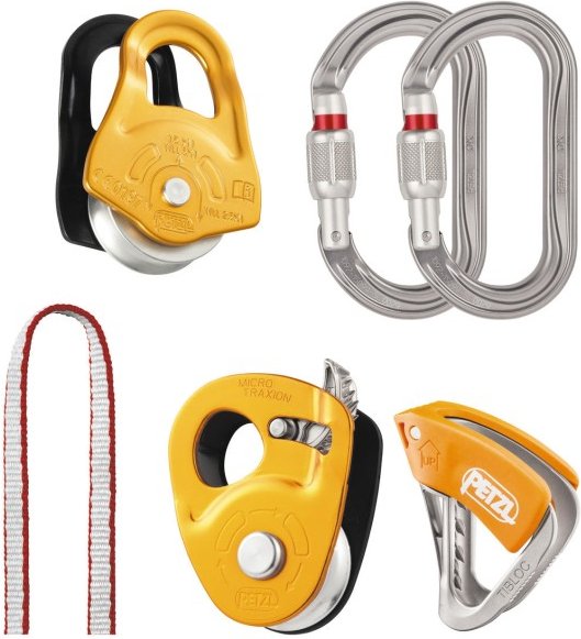 Petzl - Kit Secours Crevasse Gr One Size grau/schwarz