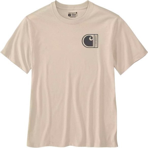 Carhartt - Short-Sleeve C Graphic T-Shirt - T-Shirt Gr S beige