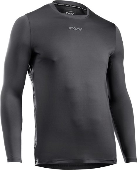 Northwave - Bomb Jersey Long Sleeve - Radtrikot Gr XL grau