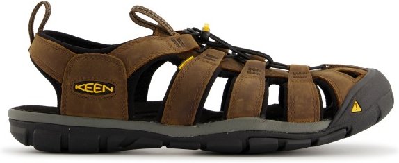 Thumbnail - Keen - Clearwater CNX Leather - Sandalen Gr 45 braun/schwarz