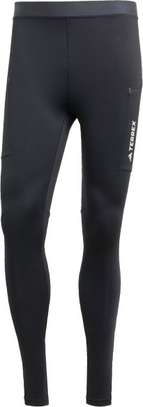 adidas Terrex - Terrex Xperior Brushed Tights - Lauftights Gr M schwarz