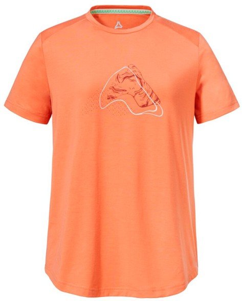 Thumbnail - Schöffel - Women's T-Shirt Haberspitz - Funktionsshirt Gr 42 orange