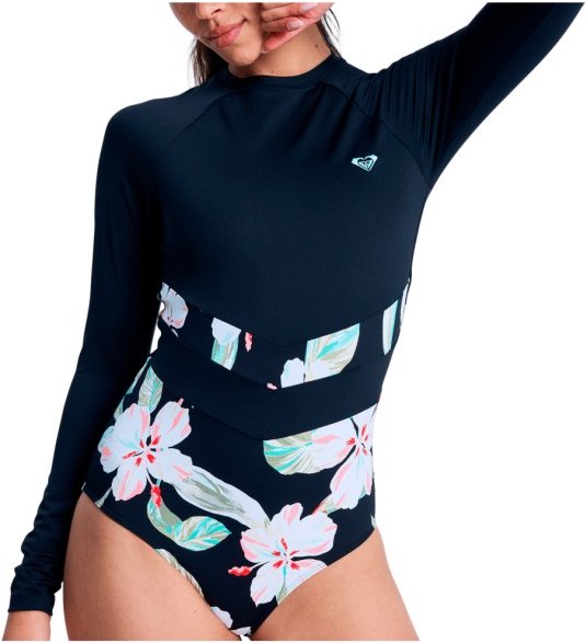 Roxy - Women's The Rider Zipped L/S Onesie PT - Lycra Gr M blau