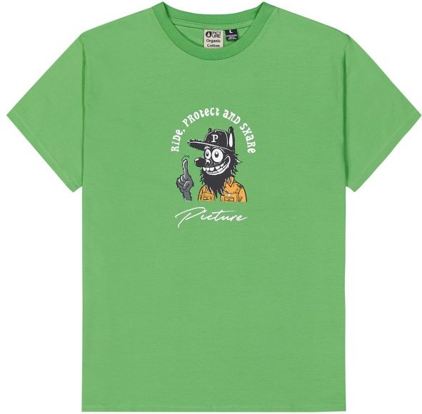 Picture - Wox Tee - T-Shirt Gr S grün