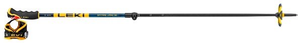 Leki - Spitfire Vario 3D - Skistöcke Gr 110-140 cm blau/ mustardyellow