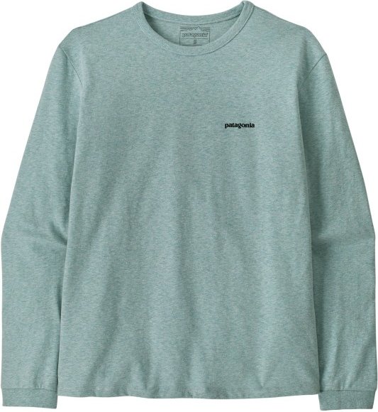 Patagonia - Women's L/S P-6 Logo Responsibili-Tee - Longsleeve Gr S türkis