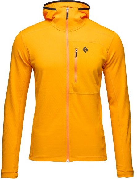 Black Diamond - Coefficient Fleece Hoody - Fleecejacke Gr XL orange