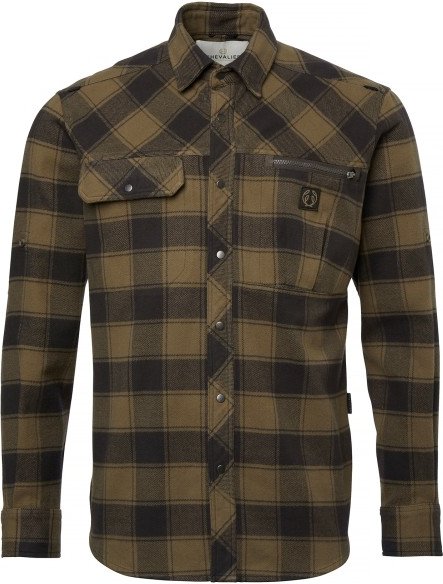 Thumbnail - Chevalier - Raptor Heavy Flannel Shirt - Hemd Gr M braun