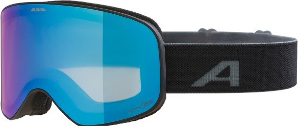Alpina - Slope Q-Lite Mirror S2 (VLT 22%) - Skibrille blau