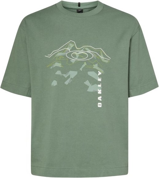 Oakley - MTN Ridge Tee - T-Shirt Gr S grün