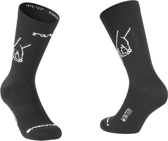 Thumbnail - Northwave - Sign Sock - Radsocken Gr 40-43 grau/schwarz