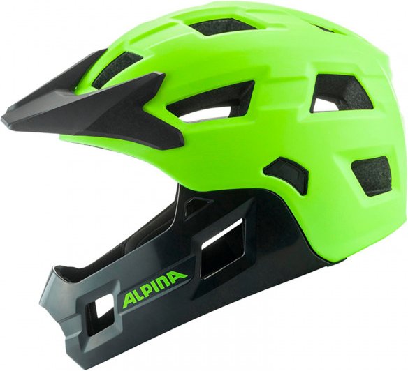 Alpina - Kid's Rupi - Radhelm Gr 50-55 cm grün