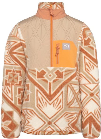 Thumbnail - Kari Traa - Women's Rothe Half Zip - Fleecepullover Gr XL beige