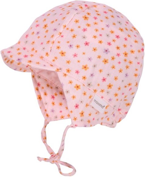 maximo - Baby's Schildmütze m. Ohrenschutz - Cap Gr 43 cm rosa