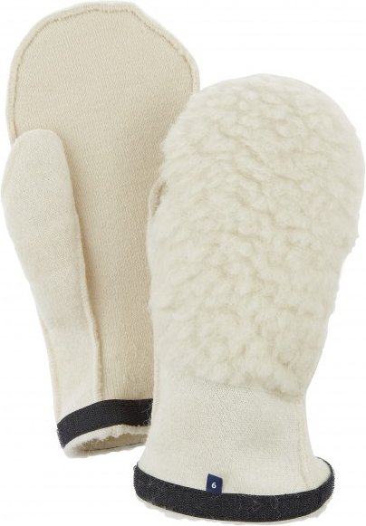 Hestra - Heli Ski Wool Liner Mitt - Handschuhe Gr 6 beige