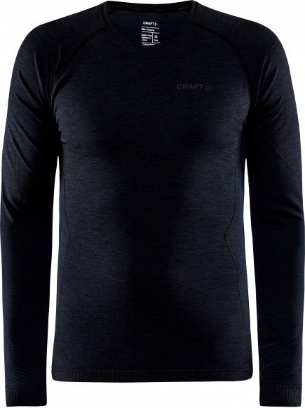 Craft - Core Dry Active Comfort L/S - Kunstfaserunterwäsche Gr XL schwarz