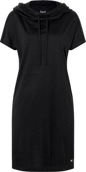 super.natural - Women's Funnel Dress - Kleid Gr XS schwarz