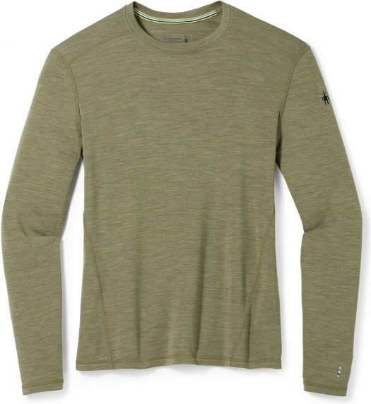 Thumbnail - Smartwool - Classic Thermal Merino Baselayer Crew Boxed - Merinounterwäsche Gr XL oliv