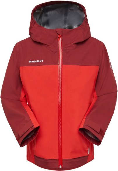 Mammut - Kid's Taiss Hardshell Hooded Jacket - Regenjacke Gr 164 rot
