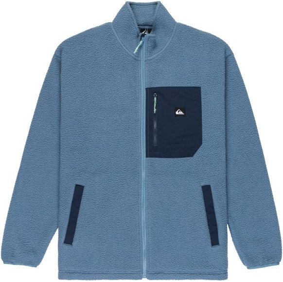 Thumbnail - Quiksilver - Clean Coast Full-Zip - Fleecejacke Gr L blau