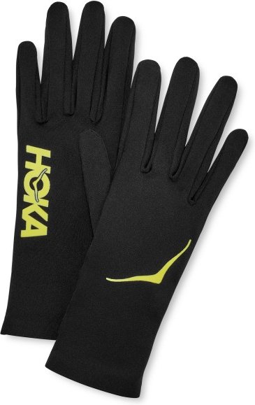 HOKA - Airolite Run Gloves - Handschuhe Gr S schwarz
