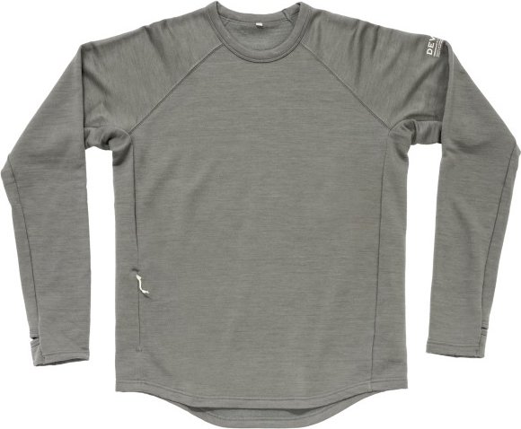 Thumbnail - Devold - Endurance Merino Crew - Merinoshirt Gr M grau