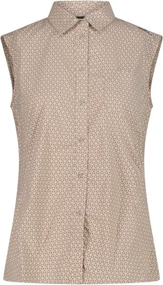 CMP - Women's Sleeveless Shirt - Bluse Gr 46 beige