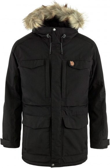 Fjällräven - Nuuk Parka - Parka Gr L schwarz