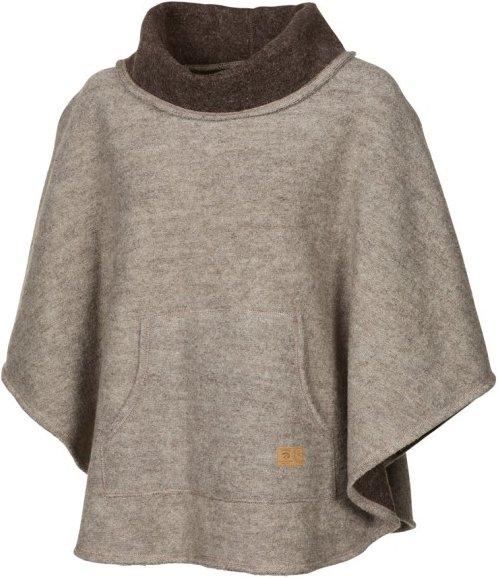 Thumbnail - Ivanhoe of Sweden - Women's NLS Humla - Poncho Gr One Size beige