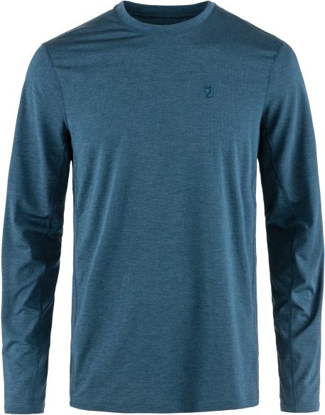 Fjällräven - Abisko Day Hike L/S - Longsleeve Gr M blau