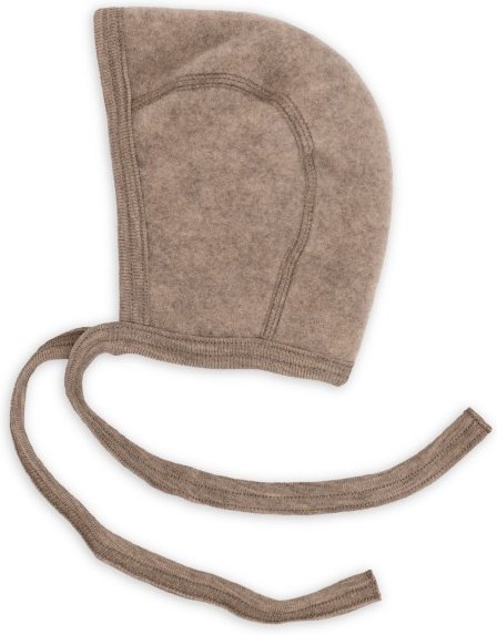 Engel - Baby-Häubchen - Mütze Gr 50/56 braun