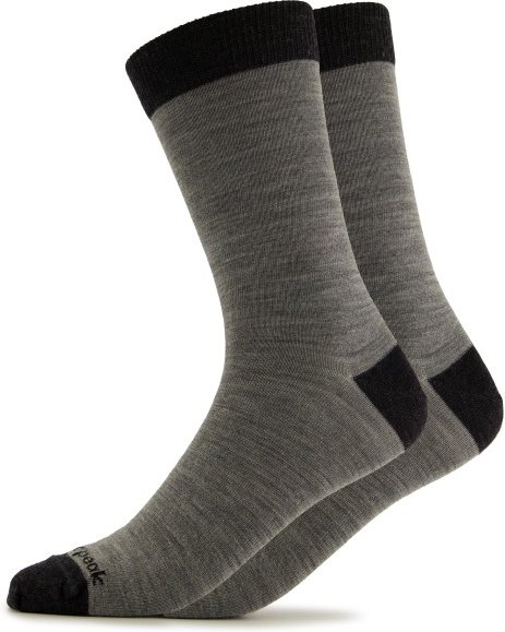 Thumbnail - Heber Peak - Merino SylvaHe. Crew 2 Pack - Multifunktionssocken Gr 39-41 grau