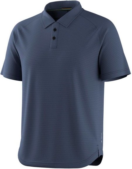 Smartwool - Active Mesh Polo - Merinoshirt Gr XXL blau