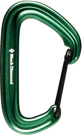 Black Diamond - Litewire Carabiner - Schnappkarabiner grün