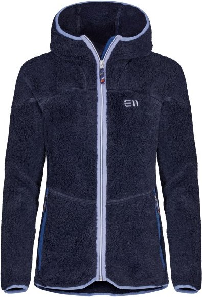 Elevenate - Women's Glacier Pile Hood - Fleecejacke Gr XL blau